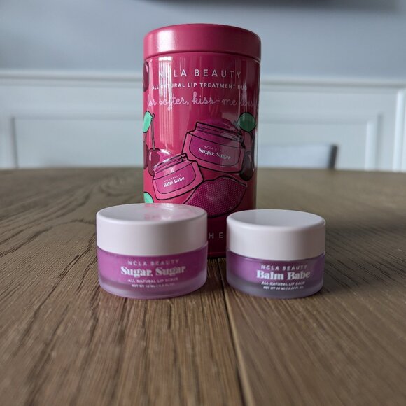 NCLA Beauty Sugar Sugar & Balm Babe Set in Black Cherry - Picture 4 of 4